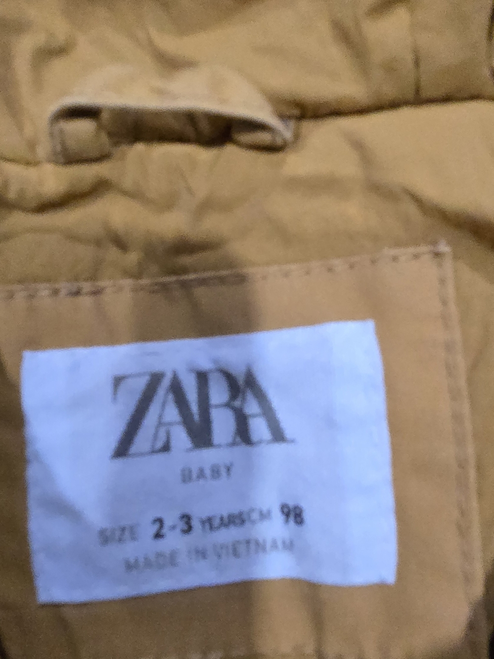 Zara Toddler Hooded Jacket - Picture 3 of 4